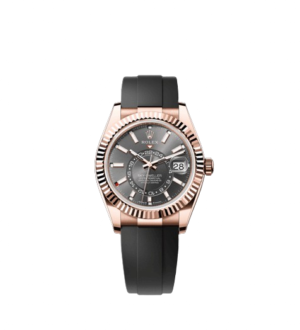 ROLEX SKY DWELLER OYSTERFLEX (GOLD STALE)