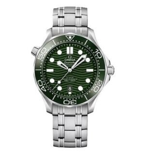 OMEGA SEAMASTER AUTOMATIC SILVER (GREEN DIAL/BEZEL)